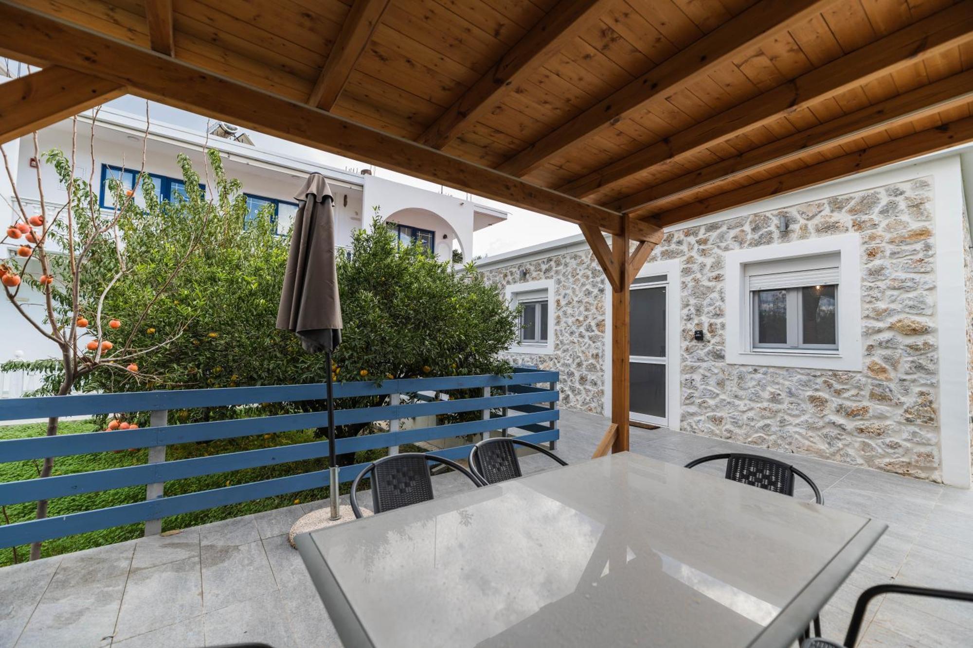 Casa Nikolou Stegna Villa Archangelos  Buitenkant foto
