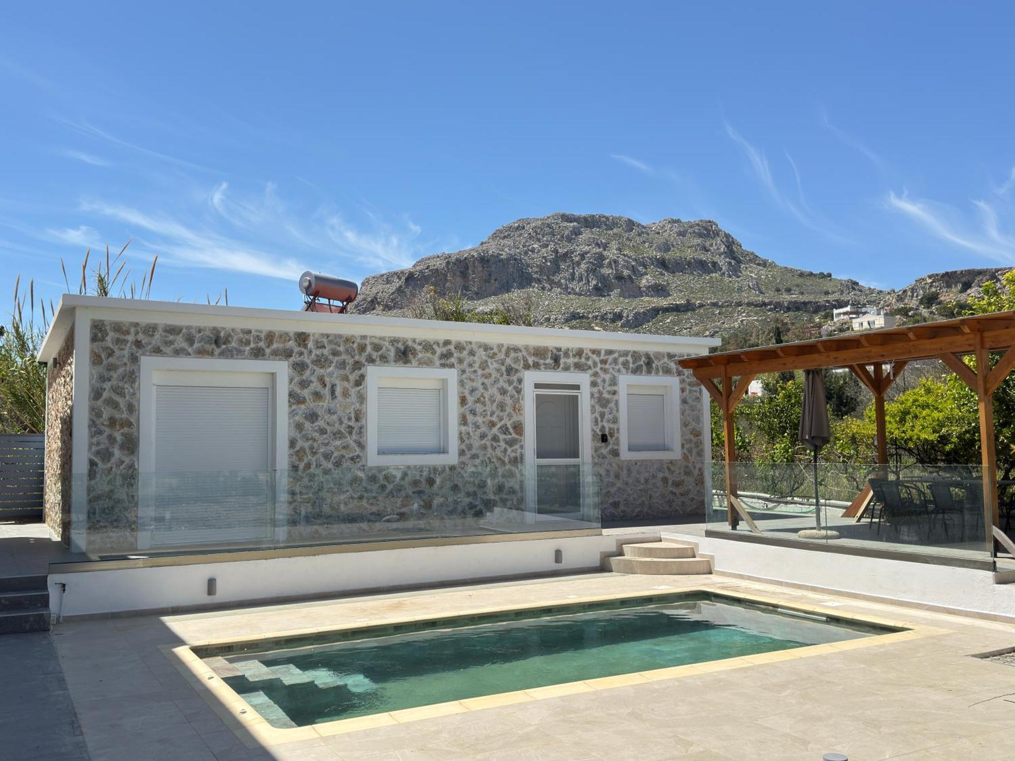 Casa Nikolou Stegna Villa Archangelos  Buitenkant foto