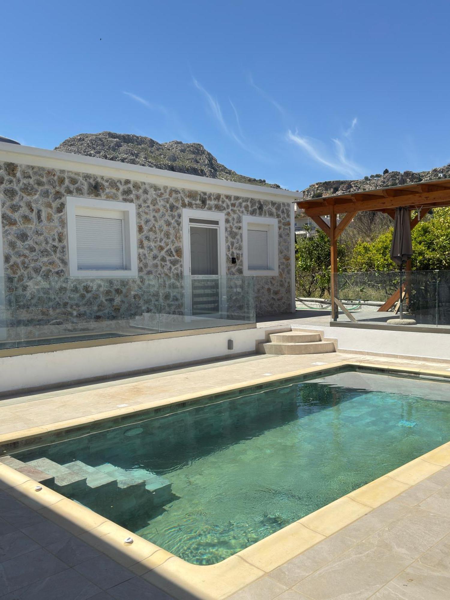 Casa Nikolou Stegna Villa Archangelos  Buitenkant foto